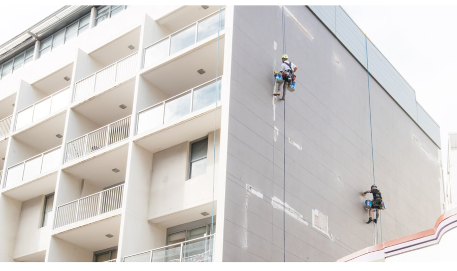 abseiling painters in Sydney